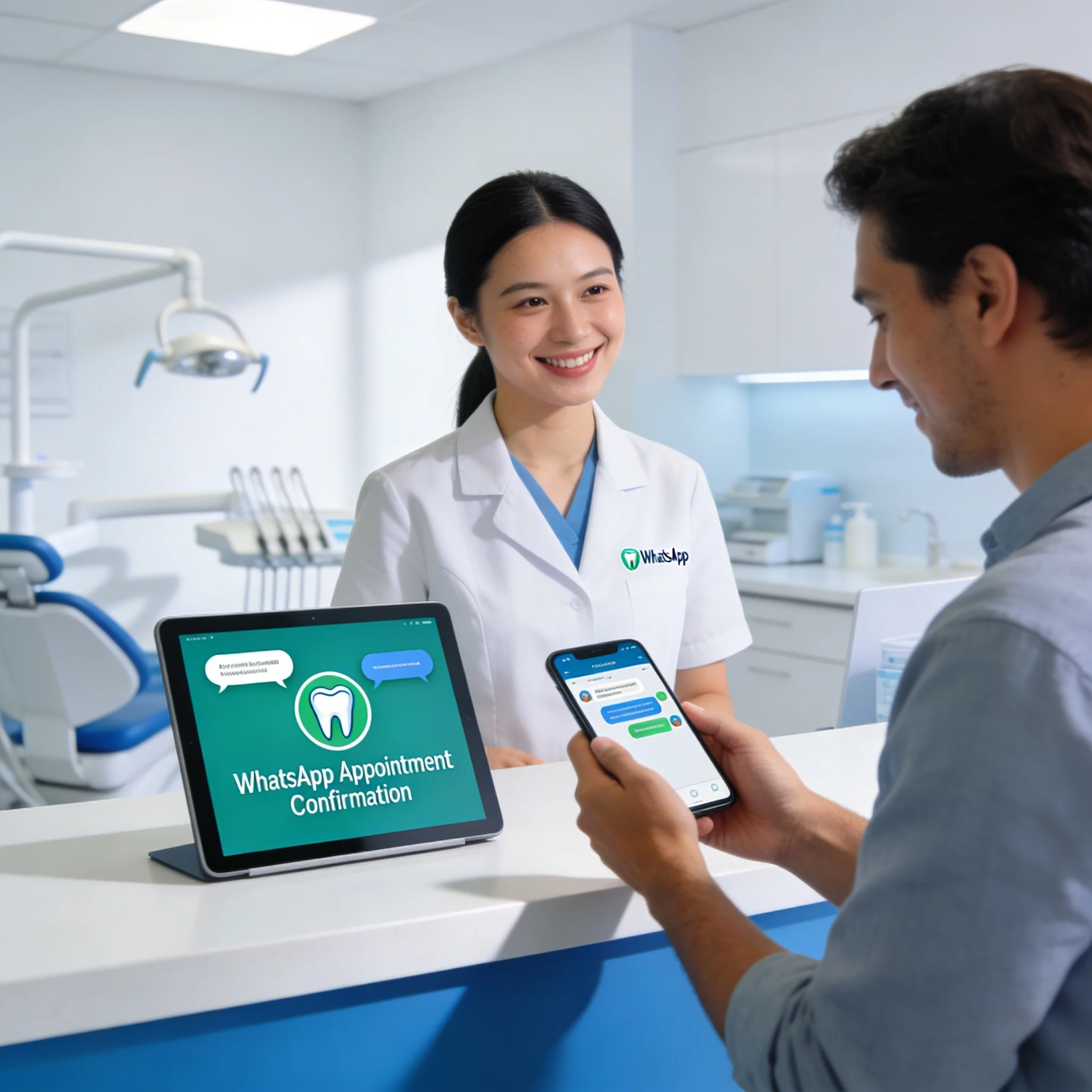 AI agents for dental clinics managing bookings on WhatsApp