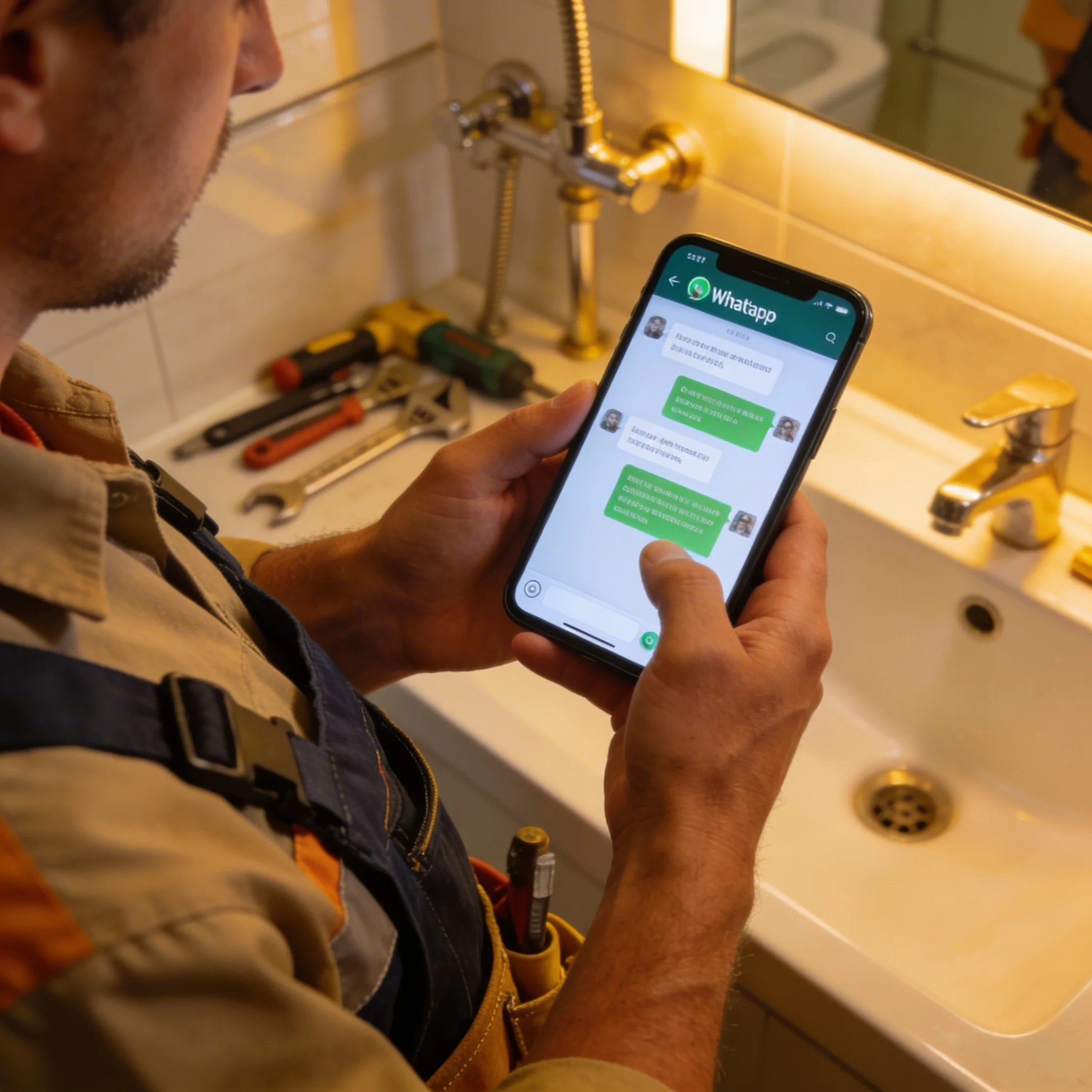 Agentes IA para fontaneros gestionando urgencias y reservas por WhatsApp